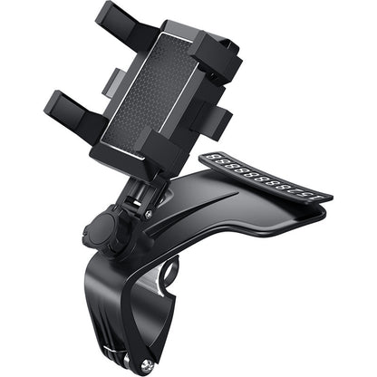 Rotary Adjustable Car Phone Holder Stand w/ Parking Card