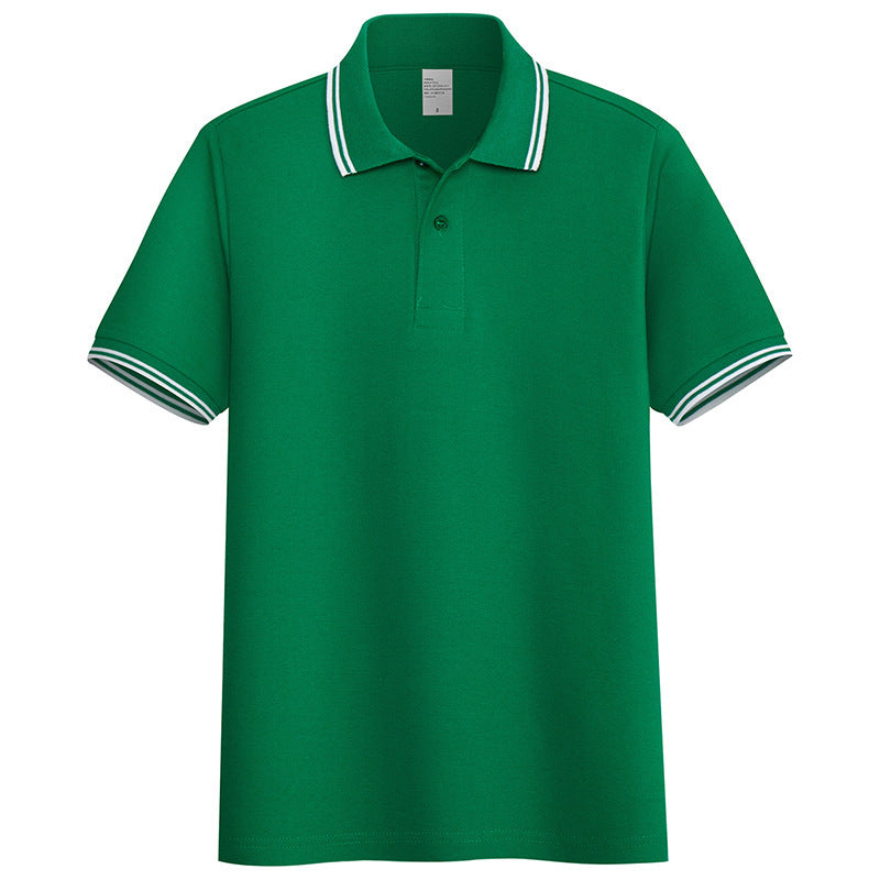 Men’s Summer Stand-up Collar Polo Shirt – Short Sleeve Casual Summer Stand-up Collar Short-sleeved Pol | Ectron Online