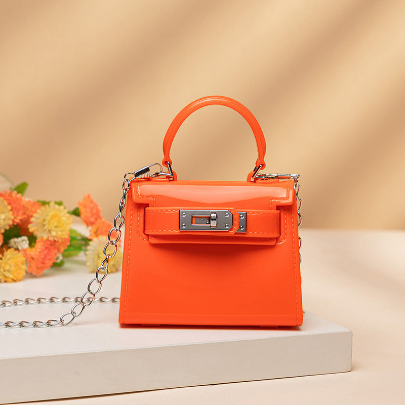 Candy Color PVC Mini One-Shoulder Lipstick Bag Candy Color Pvc Mini One-Shoulder Portab | Ectron Online