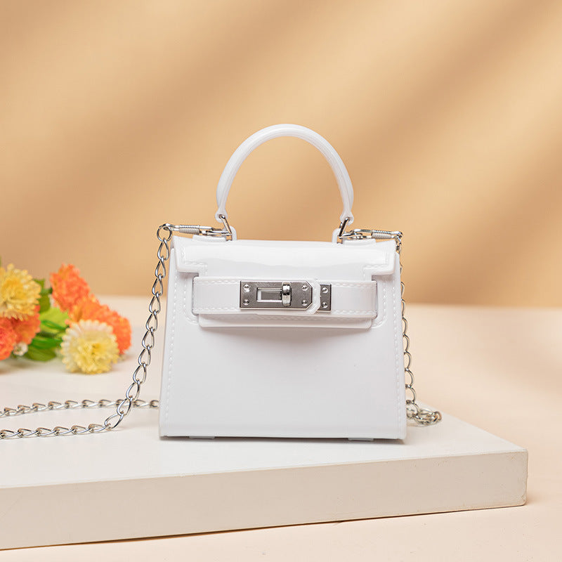 Candy Color PVC Mini One-Shoulder Lipstick Bag Candy Color Pvc Mini One-Shoulder Portab | Ectron Online