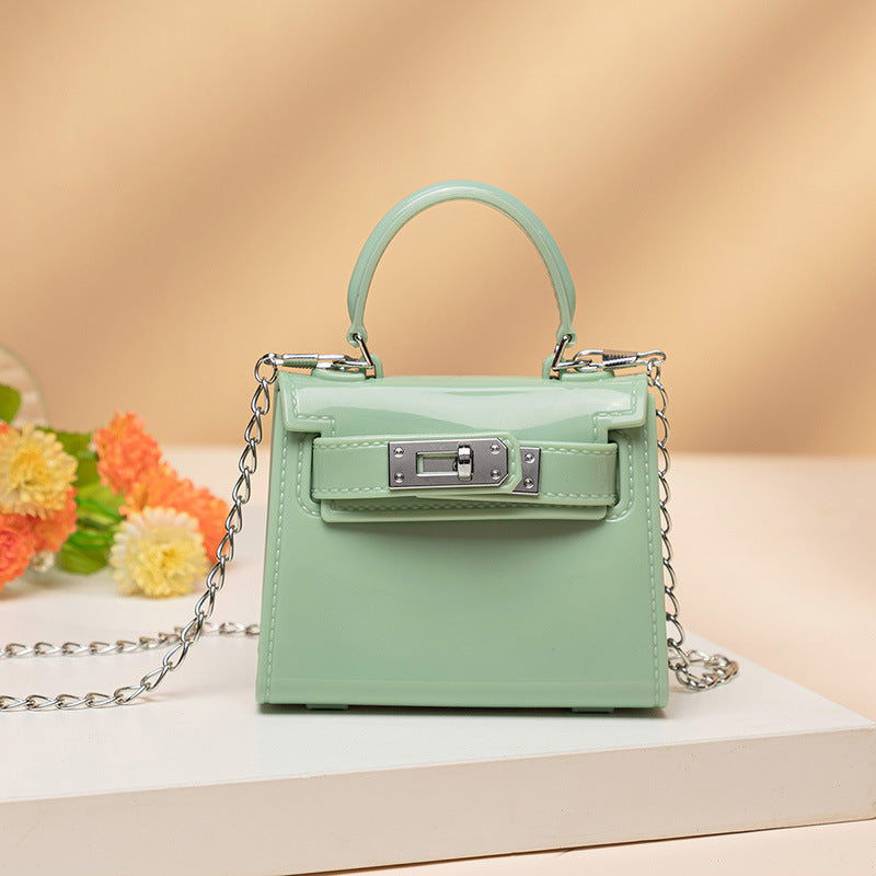 Candy Color PVC Mini One-Shoulder Lipstick Bag Candy Color Pvc Mini One-Shoulder Portab | Ectron Online