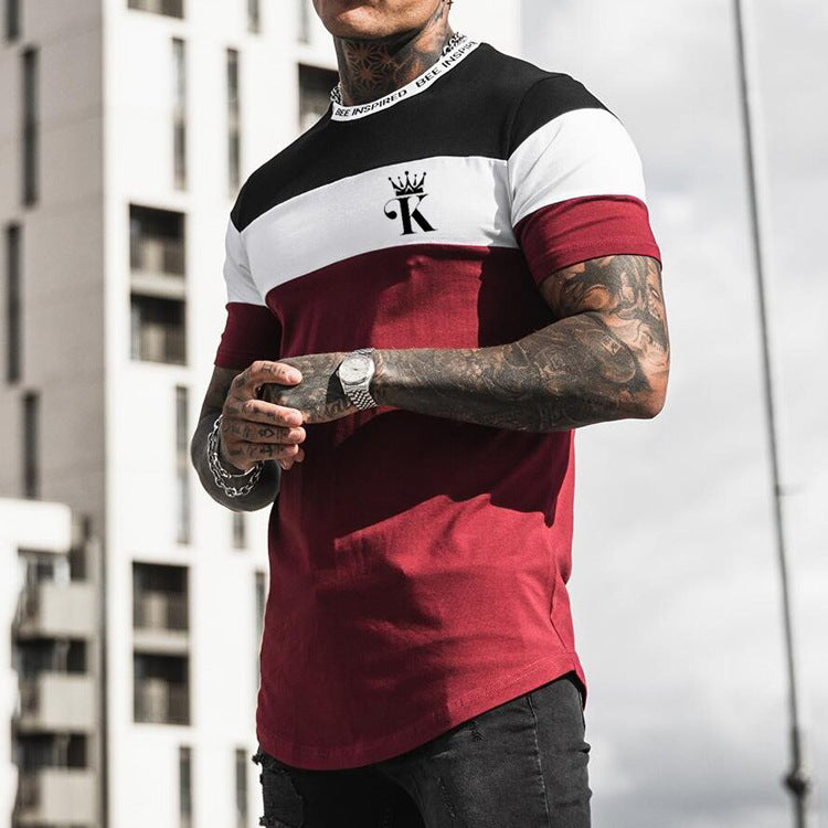 Casual Round Neck T-Shirt – Short Sleeve Digital Print Tee Casual Round Neck Short Sleeve Digital P | Ectron Online