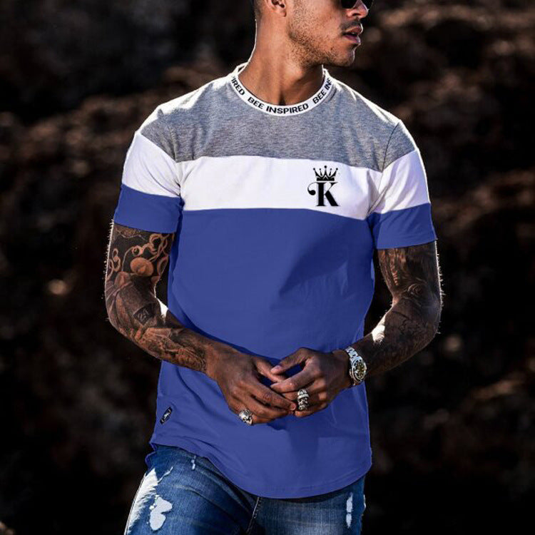 Casual Round Neck T-Shirt – Short Sleeve Digital Print Tee Casual Round Neck Short Sleeve Digital P | Ectron Online