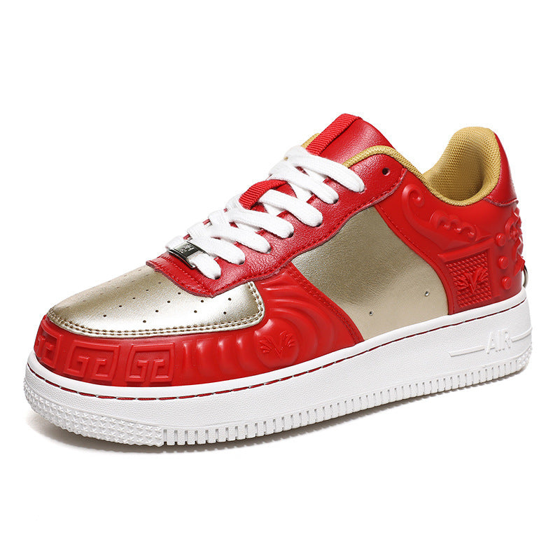 Low-Cut Breathable Casual Sneakers – Air Force One Style Low-Cut Sneakers Breathable Casual Air F | Ectron Online