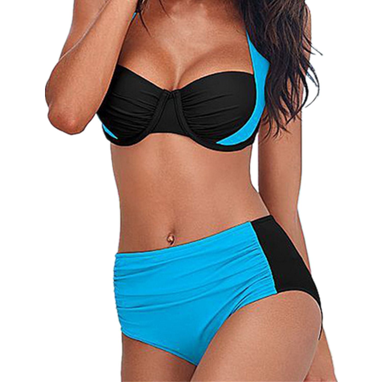 Women’s New Sexy High Waist Halter Bikini – EU & US Style Europe And The United States New Sexy Bi | Ectron Online