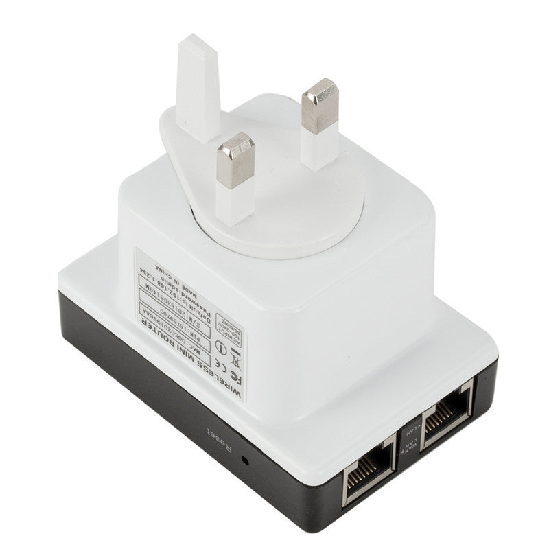 300M Wireless WiFi Signal Repeater with Dual Network Ports 300M Wireless Signal Repeater Wifi Wirel | Ectron Online