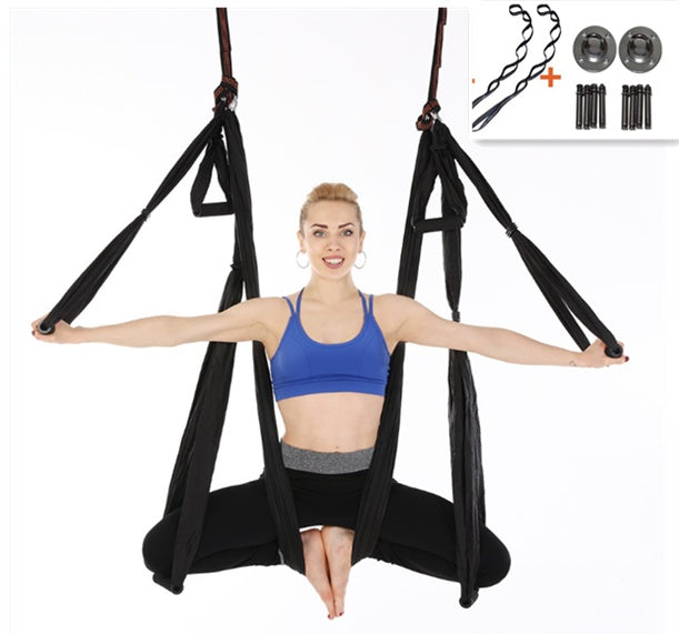 Anti Gravity Yoga Hammock – Aerial Fitness & Relaxation Swing Anti Gravity Yoga Hammock | Ectron Online
