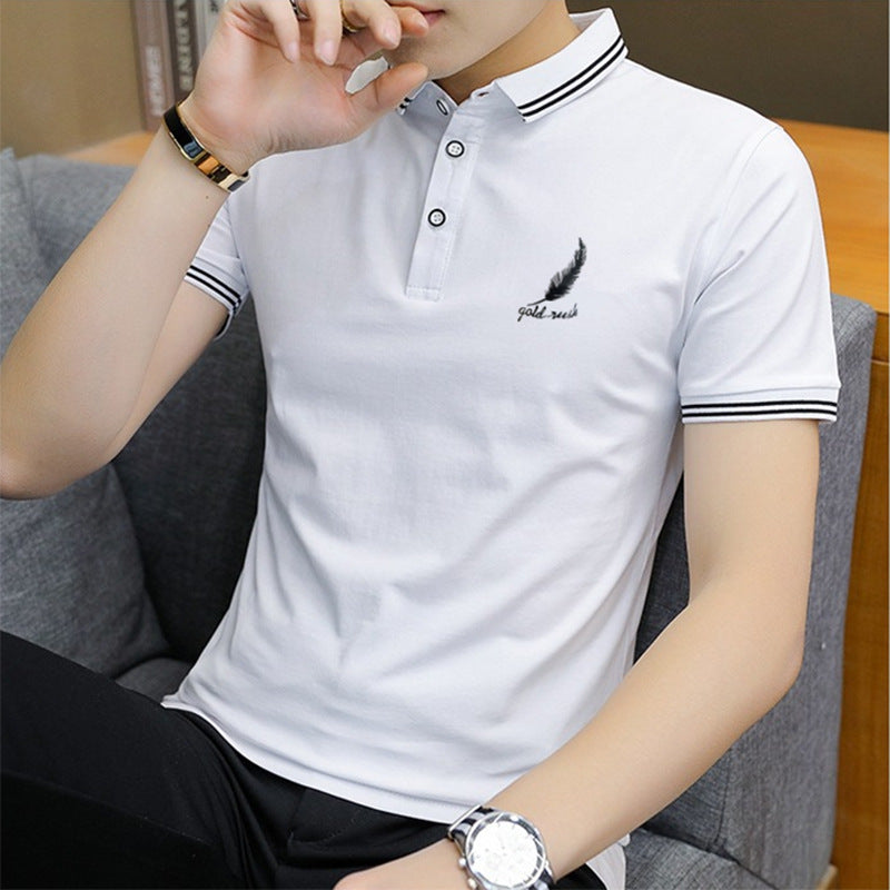 Youth Business Casual Polo Shirt – Short Sleeve Half-Sleeved Tee polo Shirt Business Casual Short-Sleeved | Ectron Online