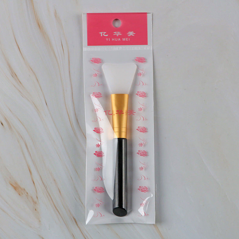{{ brand }} Silicone Mask Brush – DIY Beauty & Makeup Application Tool Black - Mask silicone brush diy mask brush beaut