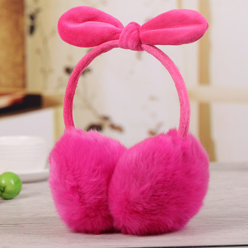 Adorable Rabbit Ear Earmuffs Hats & Caps | Ectron Online