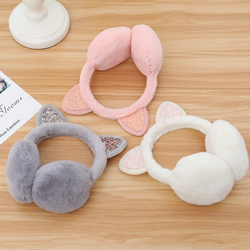Adorable Rabbit Ear Earmuffs Hats & Caps | Ectron Online