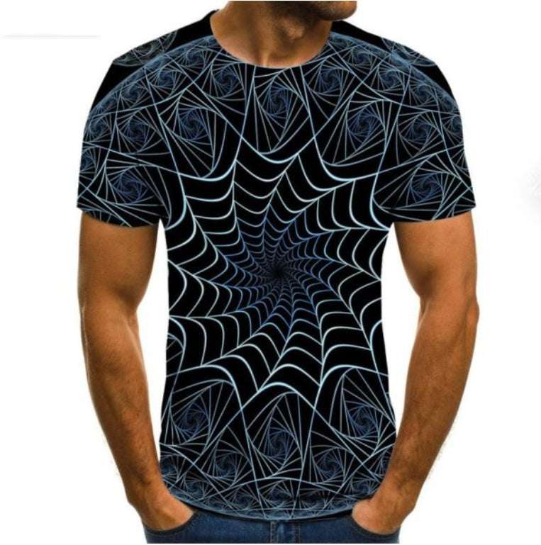 3D Camouflage Print T-Shirt – Unisex Casual Short Sleeve Top New 3D Digital Printing Camouflage Short | Ectron Online