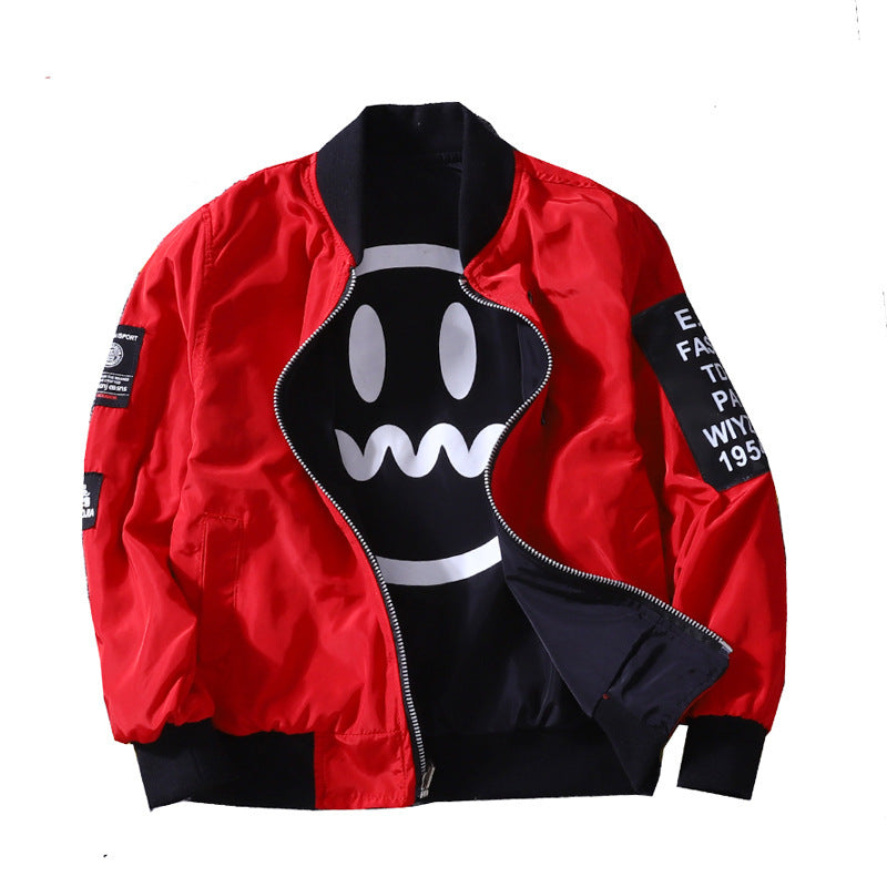 Boys' Korean Smiley Face Outfit | Autumn New Collection Boys Autumn New Korean Version Of The Bi | Ectron Online