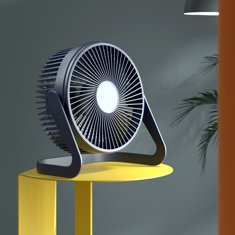 Fan Desktop 5 Inch Plug-in Mini Mute Office Student Dormitory Desktop Fan