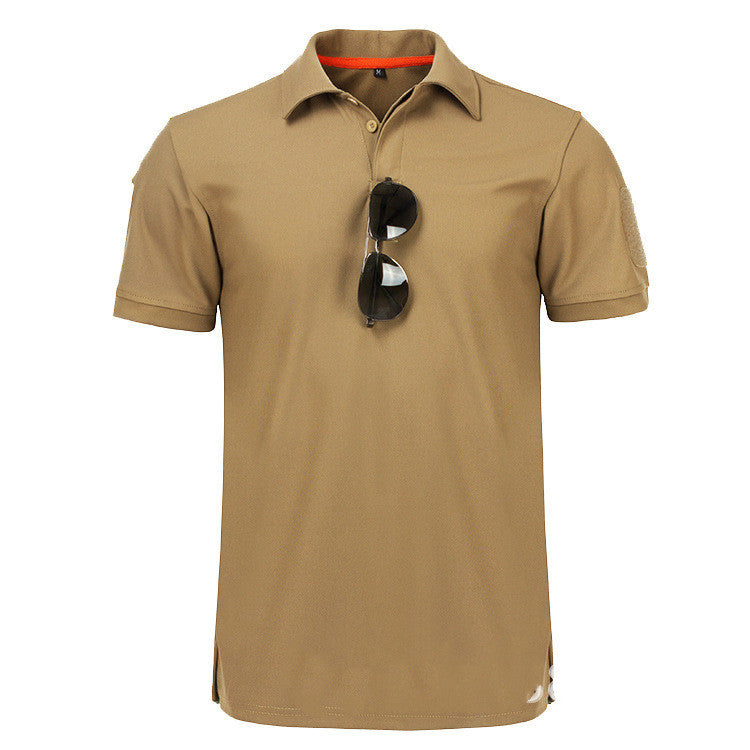 Men’s Special Forces Tactical Polo – Army Fan Short Sleeve Tee Special Forces T-shirt Men's Army Fan T-shirt Short Sleeve Tactical Lapel Polo Shirt T-shirt | Ectron Online