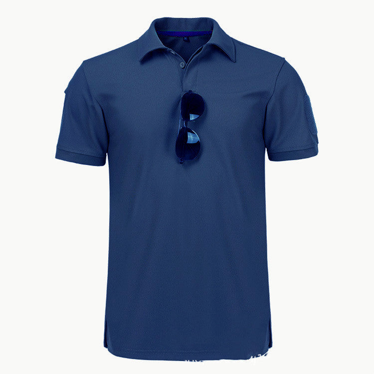 Men’s Special Forces Tactical Polo – Army Fan Short Sleeve Tee Special Forces T-shirt Men's Army Fan T-shirt Short Sleeve Tactical Lapel Polo Shirt T-shirt | Ectron Online