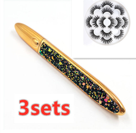 Self-Adhesive False Eyelashes –Multicolour Eyeliner,Glue-Free Lash Kit False Eyelashes Self-adhesive Eyeliner M | Ectron Online