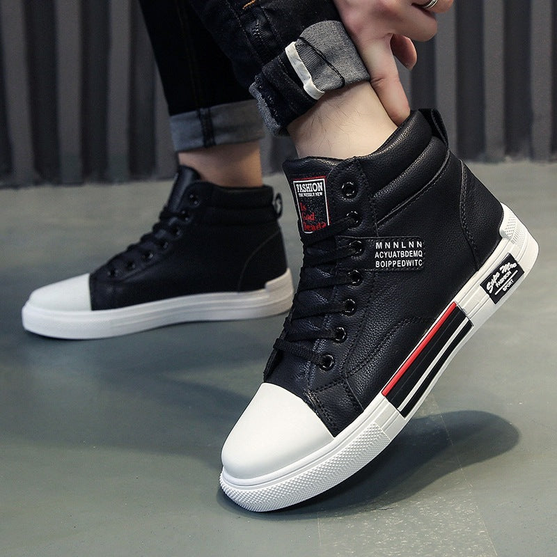 New High-Top Sneakers with Velvet Lining – Warm & Stylish New High-top Sneakers With Velvet To Kee | Ectron Online