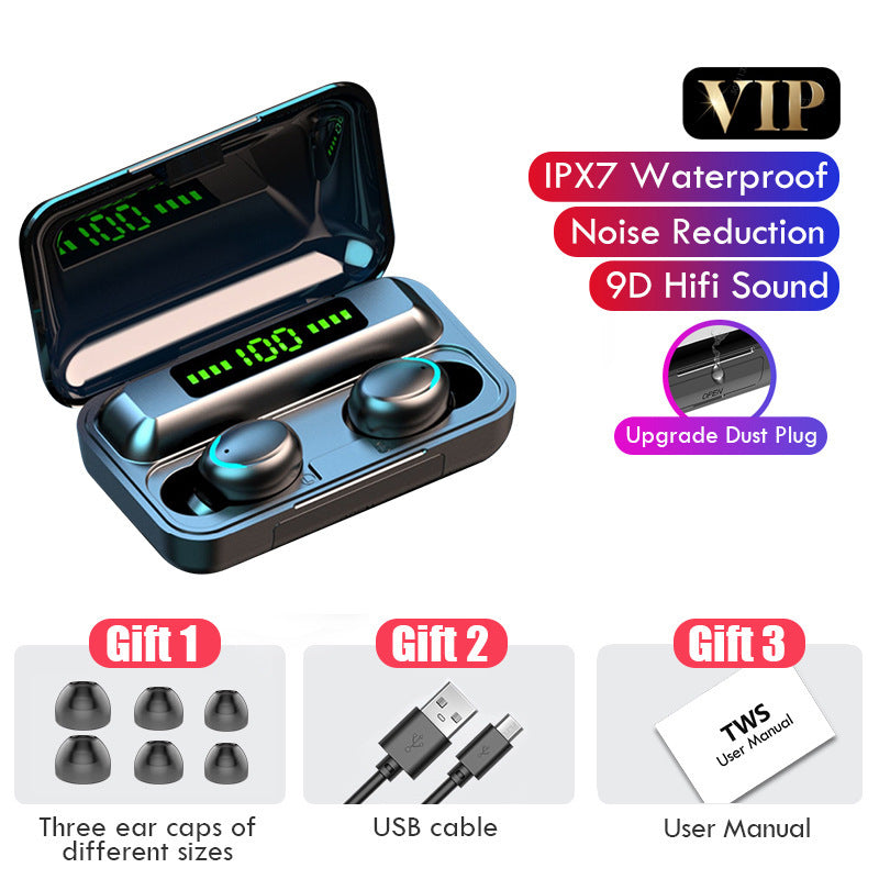 Wireless Bluetooth TWS Headset with Power Display Wireless Bluetooth Headset Binaural TWS | Ectron Online
