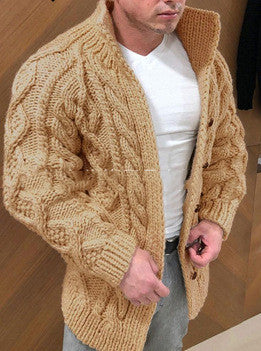 Knit Cardigan with Rope Button Closure Button rope cardigan | Ectron Online