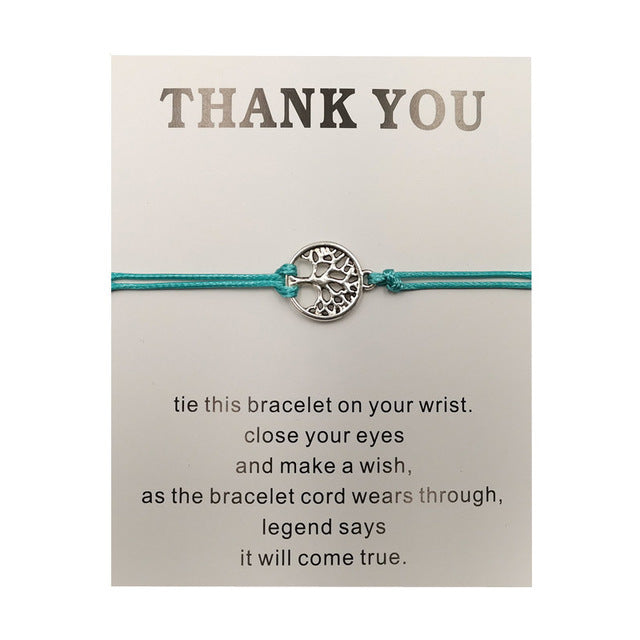 Bohemian Chic | Hand-Woven Red Rope Tree of Life Bracelet Bracelet | Ectron Online