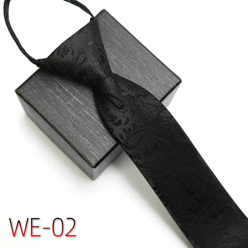 Men's Fashion Casual Zipper Suit Tie