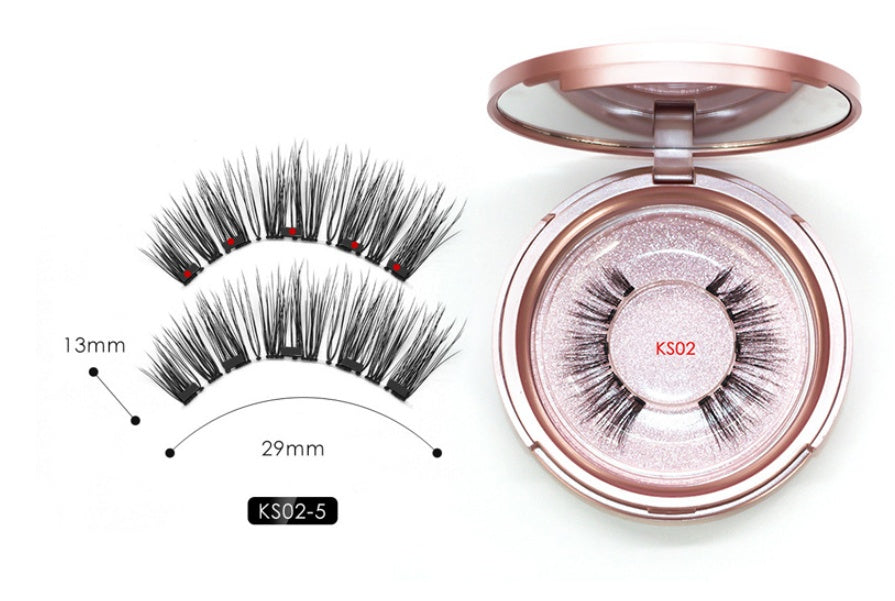 Magnetic Eyeliner & Lash Set – Natural, Long-Lasting with Tweezer Tool Natural Long Lasting Magnetic Liquid Eye | Ectron Online