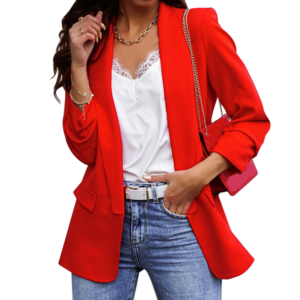 Women's Elegant Loose Blazer - Refined Style & Comfort Elegant Blazer For Women Loose Blazer Ja | Ectron Online