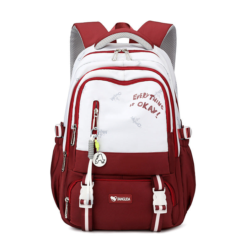Large Capacity Student Backpack – Stylish, Lightweight & Waterproof Large Capacity Student Cute And Lightwei | Ectron Online