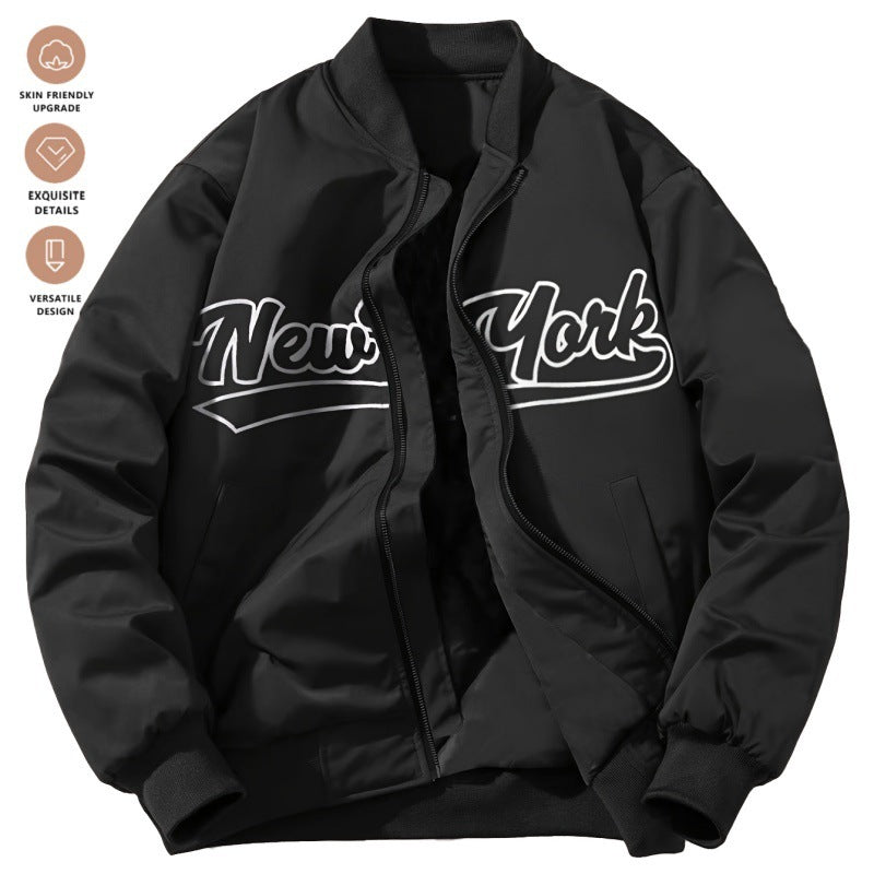 Retro Baseball Uniform Jacket Baseball Uniform Retro Stand Collar Top | Ectron Online