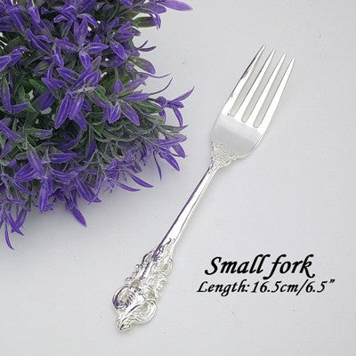 Stainless Steel Knife, Fork And Spoon Hotel Canteen Tableware Gift Set