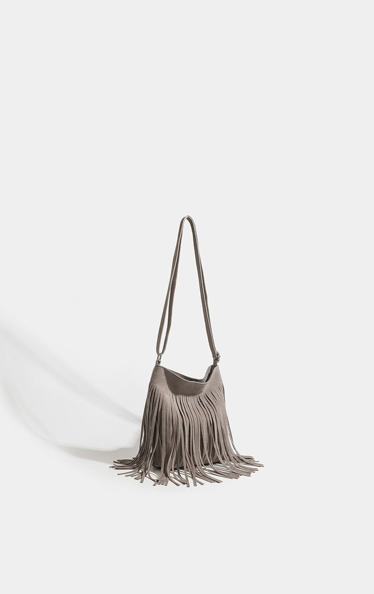Artistic Tassel Simple Shoulder Bag - Popular & Stylish Artistic Tassel Simple And Popular Shoul | Ectron Online
