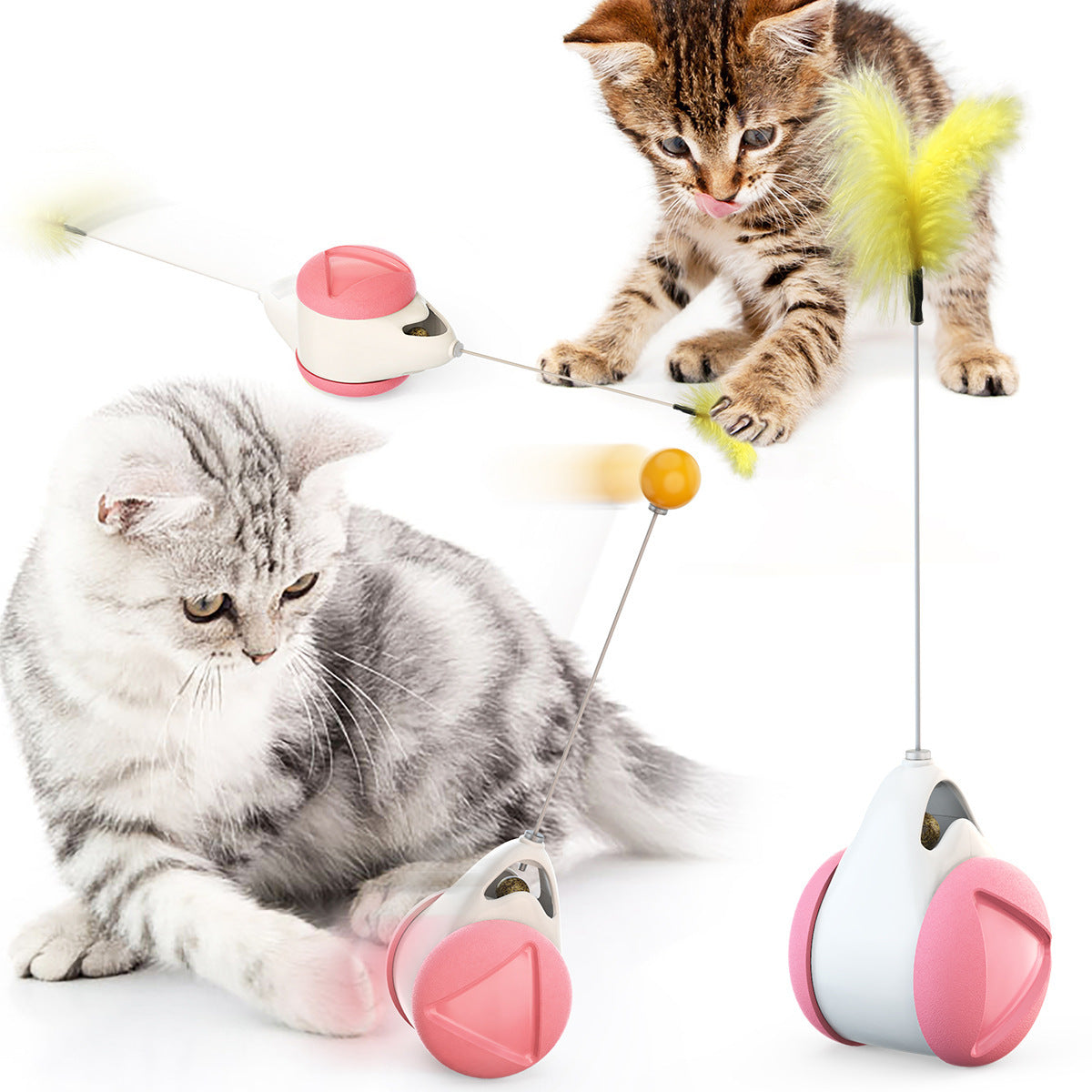 Balance Bobby Car Self-Relieving Tumbler Cat Teaser Balance Bobby Car Relieving Stuffy Self- | Ectron Online