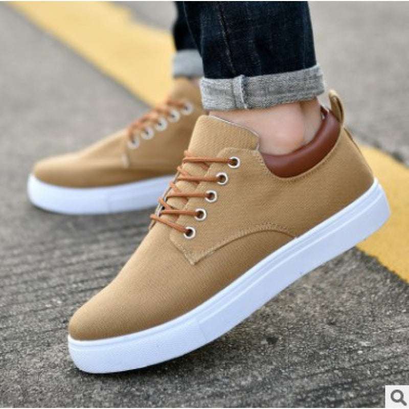 Korean Breathable Men’s Casual Canvas Sport Sneakers Korean Breathable Men's Casual Canvas Sp | Ectron Online