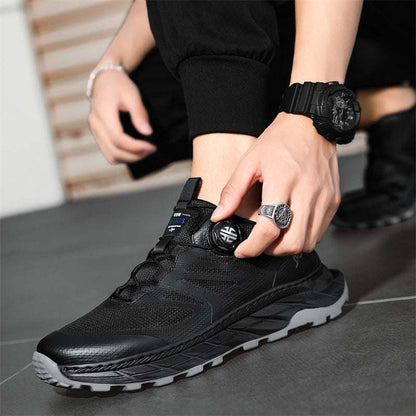 Men’s Flying Woven Breathable Mesh Sneakers – Lightweight Comfort Flying Woven Breathable Mesh Surface Sne | Ectron Online