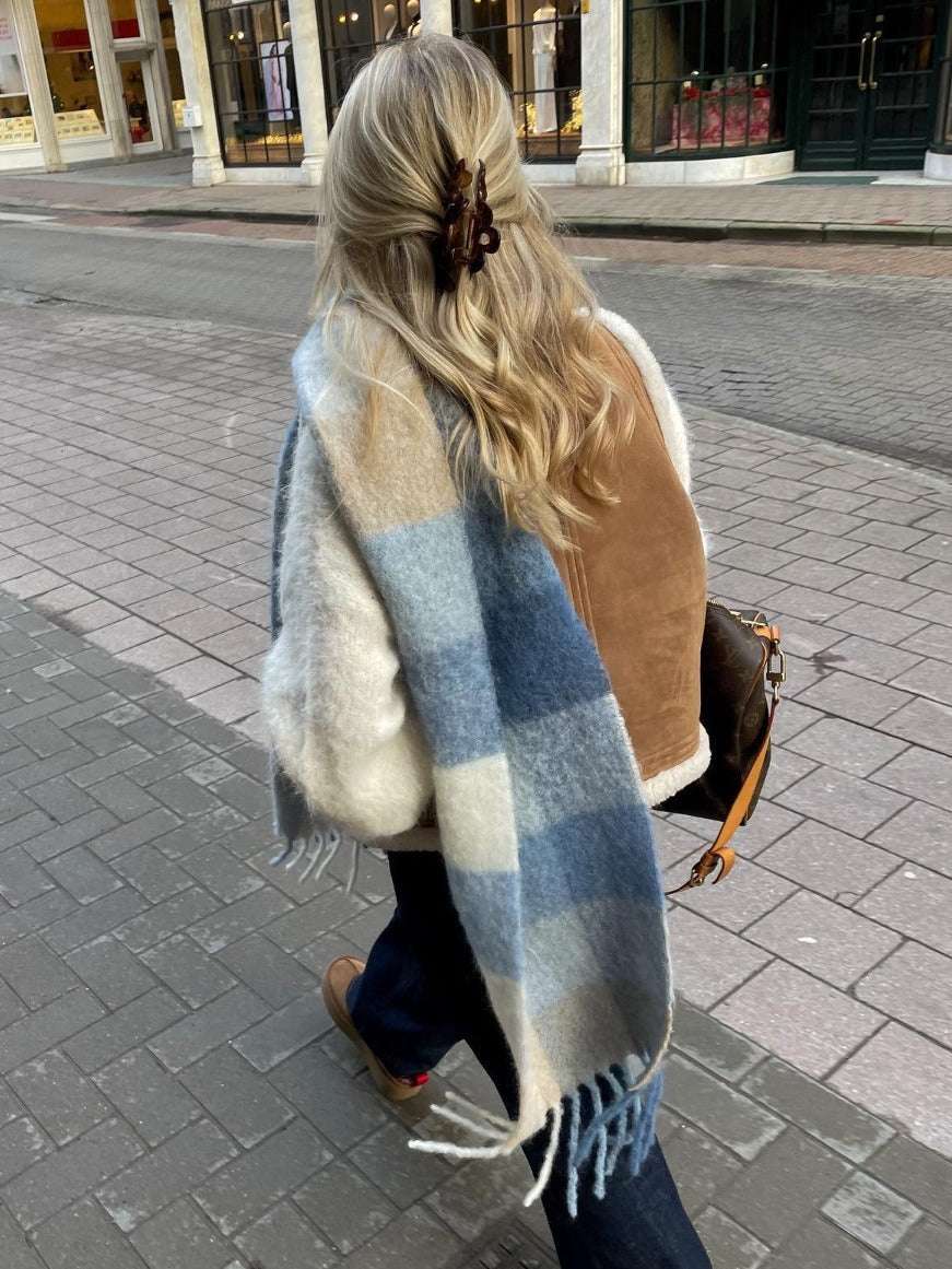 Women's Fashion Lamb Wool Vest Outerwear & Jackets | Ectron Online