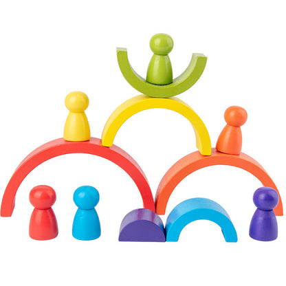 Rainbow Arched Building Blocks Rainbow arched building blocks | Ectron Online