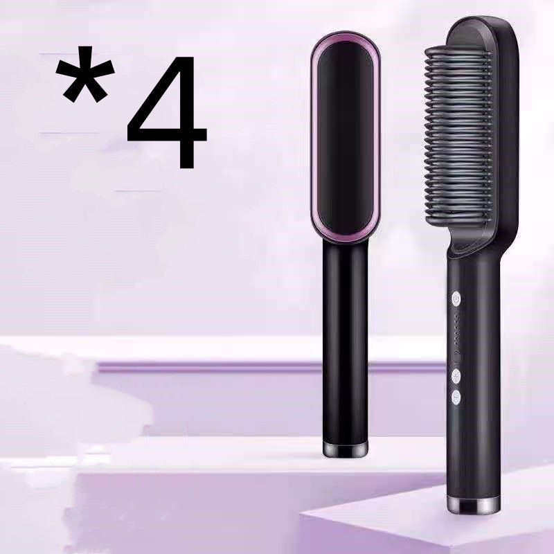 2-in-1 Hair Straightener Hot Comb with Negative Ion Curling Tong New 2 In 1 Hair Straightener Hot Comb Ne | Ectron Online