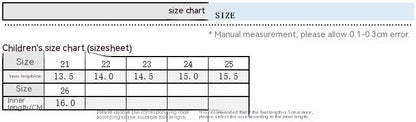 Children's Winter New Velcro Plus Velvet Snow Boots