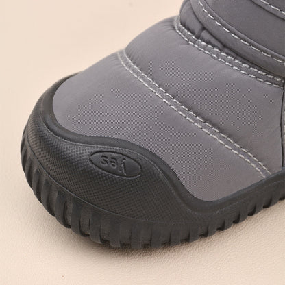 Children's Winter New Velcro Plus Velvet Snow Boots