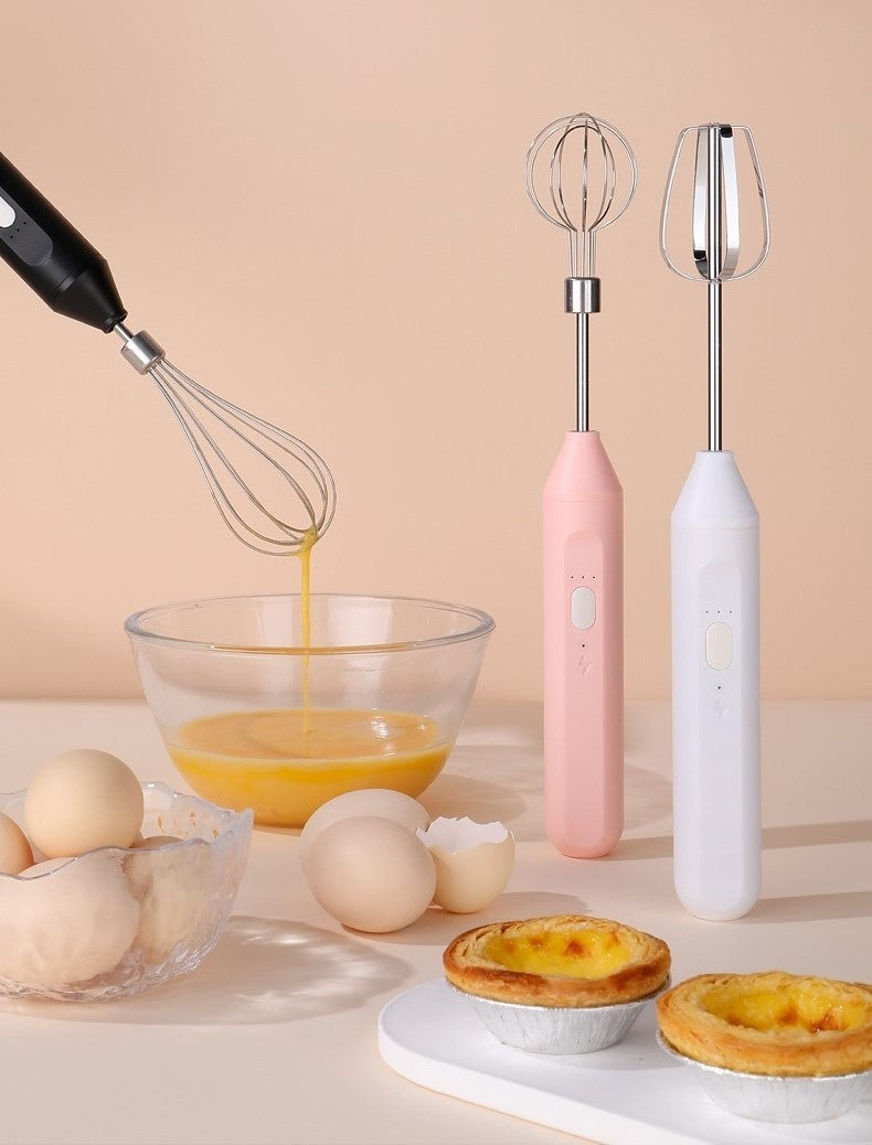 Handheld Electric Egg Beater For Home Baking Of Cakes