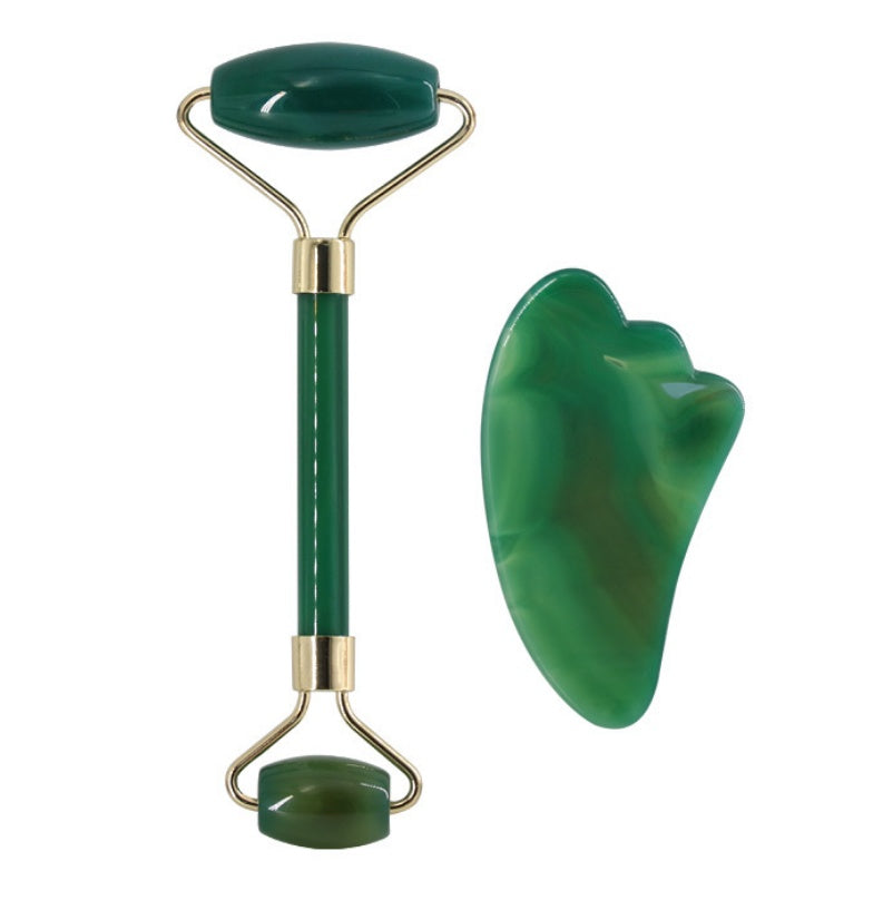 Jade Roll Massager | Relieve Facial Tension & Promote Relaxation Jade Roll Massager Relieves Facial Tension | Ectron Online
