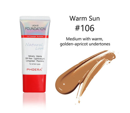Matte Silky Tube Liquid Foundation - Long-Wear Hydrating Base for Women Matte, Silky, Tube Liquid Foundation, La | Ectron Online