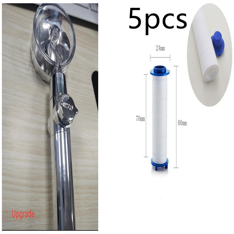 Turbo Propeller Shower Head with Water Saving & High Pressure Flow New Turbo Propeller Shower Head Water | Ectron Online