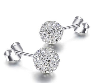 Hypoallergenic Earrings: S925 Silver with Amethyst & Zircon Earrings | Ectron Online