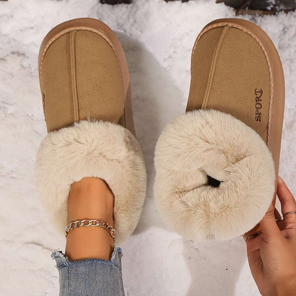 Cozy Plush Women’s Slippers – Non-Slip, Faux Fur & Soft Fit Cozy Plush Soft Slippers Shoes For Women | Ectron Online