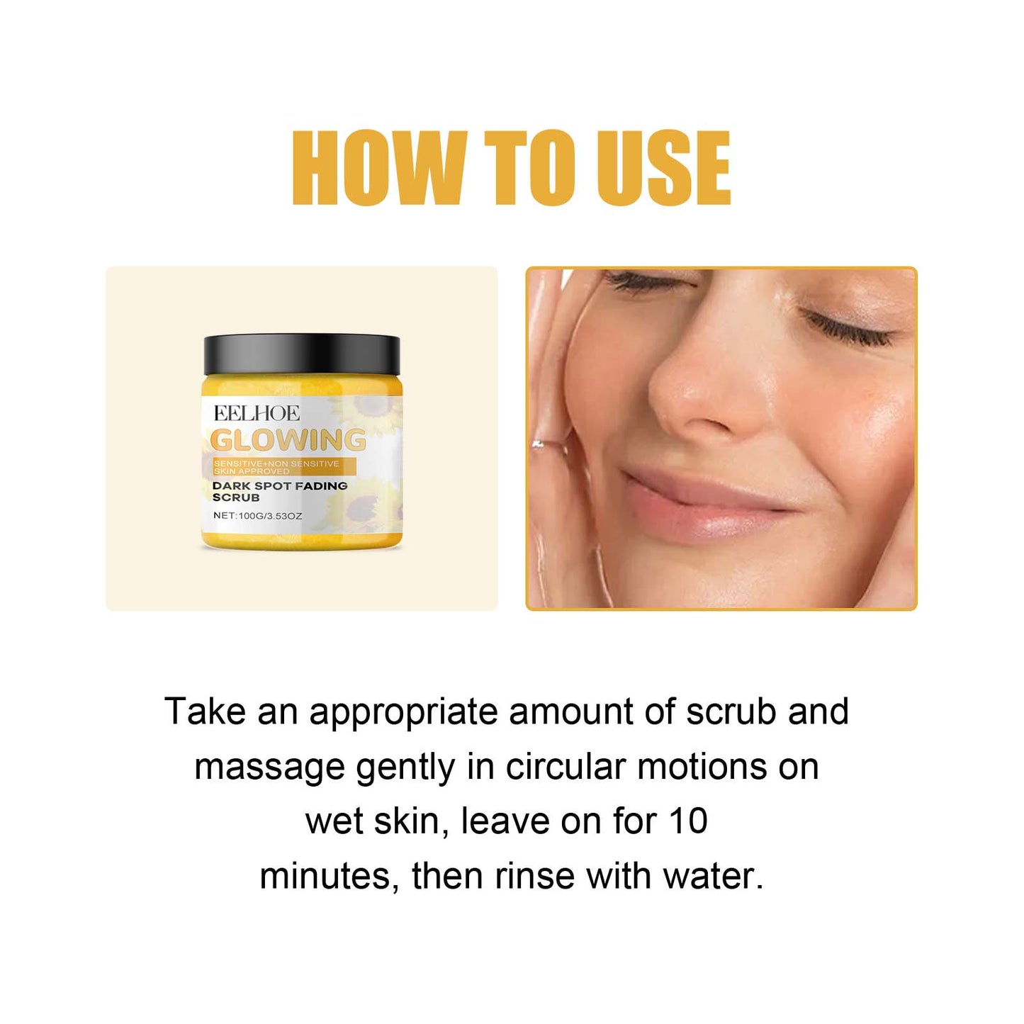 Eelhoe Turmeric Facial Scrub