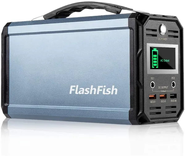 FlashFish 300W Portable Power Station | 60,000mAh CPAP Solar Generator