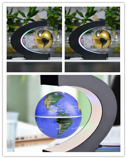 Magnetic Levitation Globe Home Ornament Magnetic Levitation Globe Home Ornament | Ectron Online