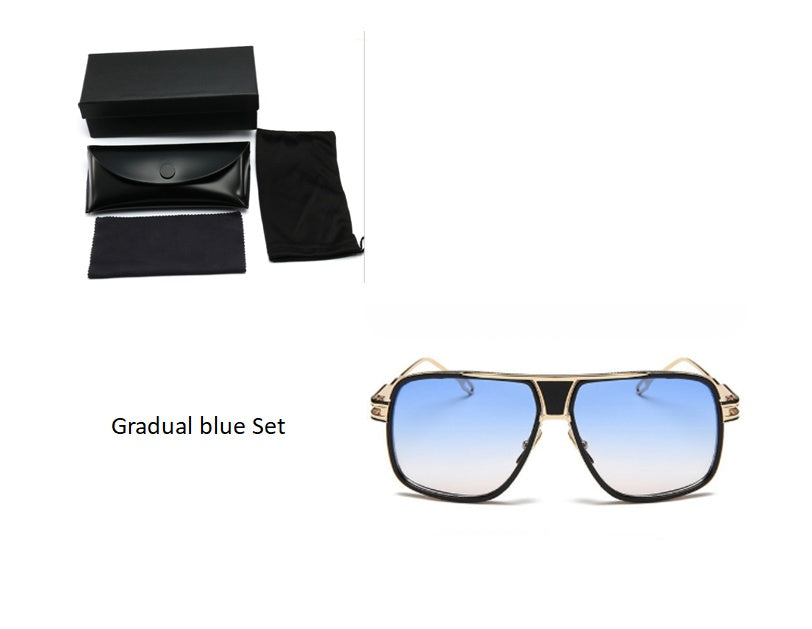 Men's Designer Sunglasses - Grandmaster Square Men’s Sunglasses | Ectron Online